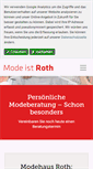 Mobile Screenshot of moderoth.at